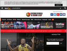 Tablet Screenshot of basketinside.com